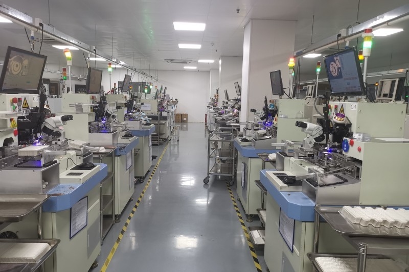Demo Photoelectric Technology (Wuxi) Co., Ltd. Produktionslinie des Herstellers