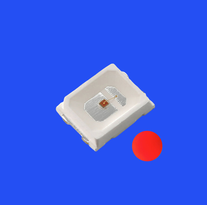SMD2835 2.8x3.5mm Rot Farbe 620-625nm 3-5LM 120° Transparente Linse PCT Halterdiodenlicht