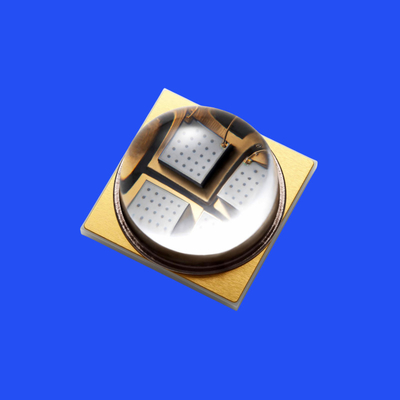 7.0*7.0mm 365-370nm UV-LED-Diode 60 Grad klare Linse UVB-LED-Diode