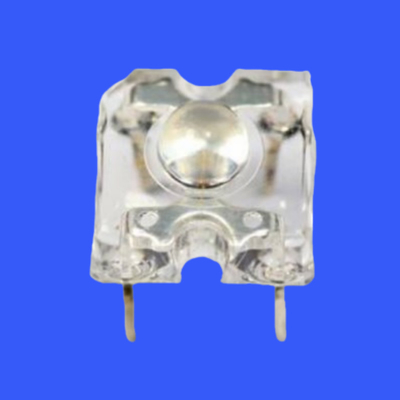 0.5W Bernsteinfarbe Super Flux Piranha LED Integrierter Zener-Chip-Schutz 80 Deg 5mm LED für Warnpfeillichter