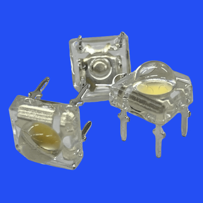0.5W 6500K Kühle weiße Piranha LED integrierte Zener 80 Deg 5mm LED für Bus Lkw Automotive Beleuchtung