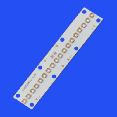 100*20mm 10020 365nm 30-50W 30 Deg 60 Deg UVA LED Array Modul zur Fluoreszenzdetektion